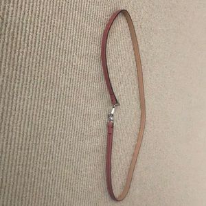 JCrew belt in blush size M